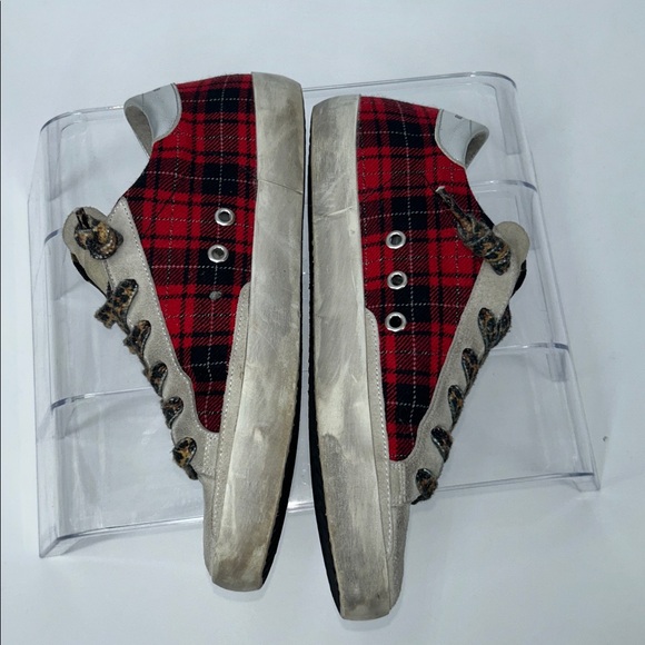 Golden Goose Suede Printed Sneakers Women's Size 8 IT 38 - Picture 7 of 12